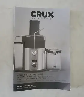 14930 Speed Juice Extractor Crux Artisan Series 5 Digital Juicer #3