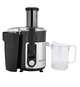 B07zhmlnch Speed Amazon Basics Wide-mouth 2 Centrifugal Juicer Black 33.8 Oz / 1000 Ml