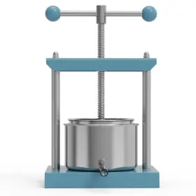 Squeeze Master 634715995568 Cheese Tincture Herb Fruit Wine Manual Press -1.6gallon/ 6 Litre-power Ball H