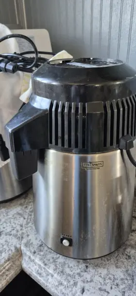 Still Spirits Mh-da4b Electric Juicer 340w 4l Stainless Steel Silver/black