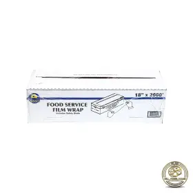 Fsf18x2000 Sunset Food Service Film Roll 18x2000ft Clear Wrap Plastic