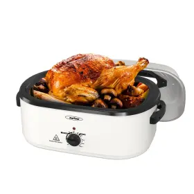 B0d94bxlz5 Sunvivi 26 Quart Electric Roaster Oven With Glass Lid Self-basting Removable Pan