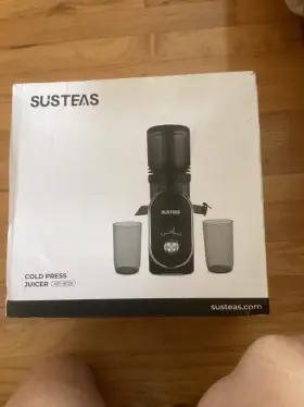 300w Susteas 313014287207 Cold Press Juicer 50oz Capacity Easy Clean High Yield Black