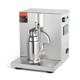 Svopes 198950176828 120 W Electric Milkshake Maker Stainless Steel Milk Tea Shaker Silver