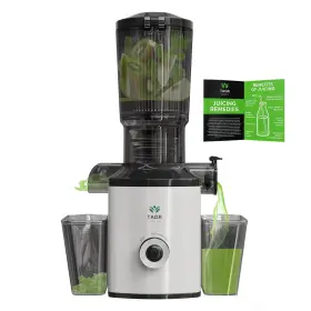 Tagr Vitality 198715561999 Slow Masticating Cold Press Juicer - Large Mouth Juice