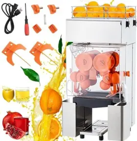 Takywep 198290027415 Automatic Commercial Juicer Machine 110v Feeding Juice Extractor