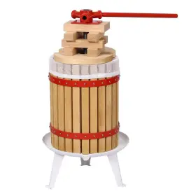 J-h-w46536789 Tatayosi 3.17 Gal./12 L Manual Old-fashioned Traditional Fruit Wine Juicer