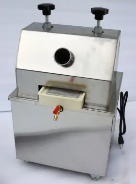3-rollers Techtongda 134036 Used 110v Electric Sugarcane Juicer Sugar Cane Press Juice Machine
