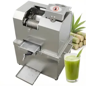13top4180 Techtongda Efficient 4-roller Sugarcane Press110v Electric Sugar Cane Juicer Machine300kg/h