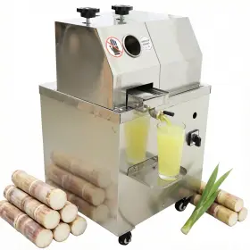 Techtongda 198462059374 Vertical Electric Sugar Cane Juicer Extractor Press Machine Adjustable Knobs