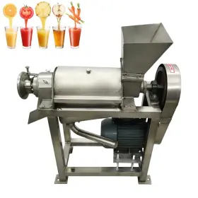 Sumai056775 Techtongda 220v Open Box Fruit Vegetable Crusher Spiral Juicer Juice Extractor Squeezer