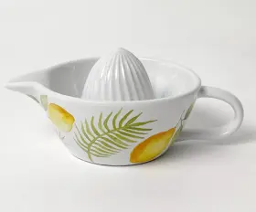 T49407 Temptations Temp-tations Juicer Ceramic For Citrus Lemon Palm