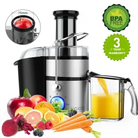 Eb-je-70 Tenker 1300w Centrifugal Juicer Machine For Whole Fruits And Vegetables 3 Speeds