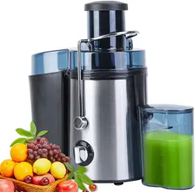 1000w Teqhome 445047715754 Juicer Machine Centrifugal Extractor With Wide Mouth 2.6in Feed Chu