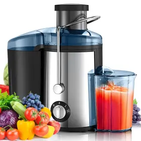Jm-y-25 Teqhome Juicer Machines 1000w Centrifugal Juice Extractor With Larger 3.2ftft Feed Chu