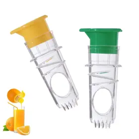 C-3532 Thumlianyo 2 Pcs Lemon Squeezer Twist Citrus Juicer Screw-top Portable