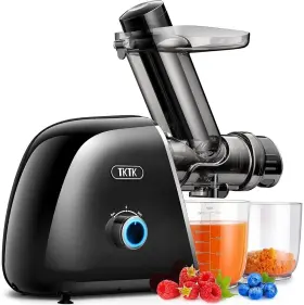 Tktk 780057475227 Multipurpose Masticating Slow Juicer 2-speed Modes And Wide Feed Chute