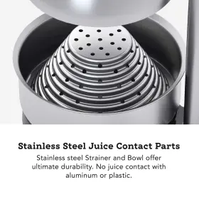Mjp-105 Tribest 009375301453 Pro Xl Professional Manual Cold Press Juicer Machine For Pome #2
