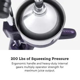 Mjp-105 Tribest 009375301453 Pro Xl Professional Manual Cold Press Juicer Machine For Pome #3
