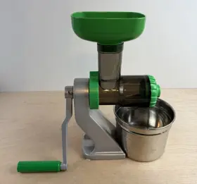 Z-510 Tribest 009375705107 Z Star Manual Juicer Juice Extractor - Incomplete Missing Auger