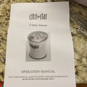Tribest 009375710859 Citri Star Juicer . Cs 1000. New.never Used. Still Wrapped #2