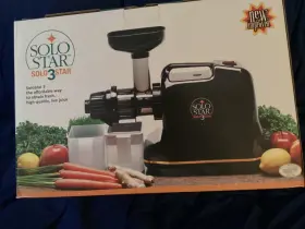 Ss-9113 Tribest Solo Star 3 Low Rpm Single-auger Juicer