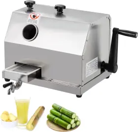 Tropow Yf-sy80 Manual Sugar Cane Juicer Machine Stainless Steel Press 110lb/h
