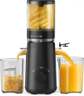 Tm-580sj Tuumiist 680358133652 Cold Press Juicer Slow Squeeze Technology 5.3-inch