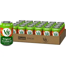 V8 313110591598 Original 100% Vegetable Juice Blend With Tomato 11.5 Fl Oz