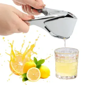 22413231 Velarionna Stainless Steel Lemon Juicer Manual Squeezer Handheld Citrus
