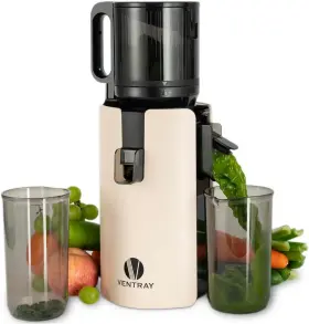 Ventray 667261551759 Cold Press Juicer Machines With 4.7 Inch Wide Feed Chute For Whole Vegeta