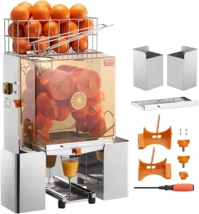 Vevor 197988399339 Commercial Orange Juicer Machine 120w Automatic Juice Extractor Stainles