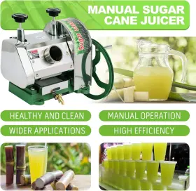 3265 Vevor Manual Sugar Cane Juicer Machine Press Squeezer For Home Shops #3