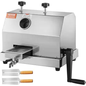 Asj577 Vevor Sugar Cane Juicer 110lbs/h 3 Rollers Manual Juice Extractor Machine