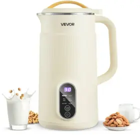 Vevor Hb-b60k6w1 6-in-1 Nut Milk Maker 20 Oz Soy Machine With 6 Blades For