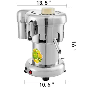 Wf-a3000zxbxgzzj1v1 Vevor Vbenlem Commercial Juice Extractor Heavy Duty Juicer Aluminum Casting And Sta #2