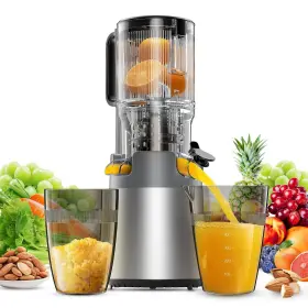Vexon 765477050193 Cold Press Juicer Machines Vegetable And Fruit 5 Inch Extra Large