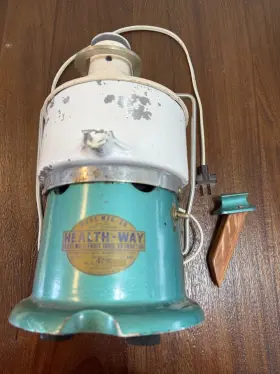 8769 Vintage Health - Way Vegetable Juice Extractor Model Stoman Mfg. Co Calif