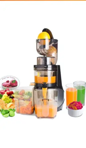 Vitalisci 682228193209 Masticating Juicer Whole Slow Extractor By Cold Press Machine #2