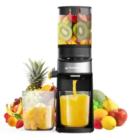 Cfr637-1 Voltisphere Cold Press Juicer 400w Machines 4.9 Inch Wide Feed Chute Slow Masticating J
