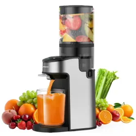 Cfr637 Voltisphere Cold Press Juicer 400w Slow Masticating 4.9 Inch Wide Feed Chute Jui