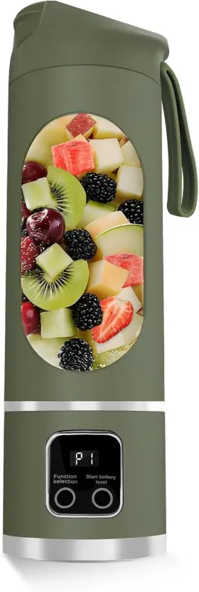 Vowyti 313031735705 Portable Blender Usb Personal Juicer For Shakes And Smoothies 500ml Rechargeab