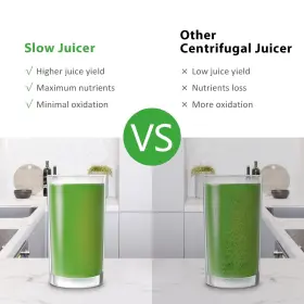 Vpcok Direct 974775072941 Masticating Juicers Celery Slow Juicer Machine Cold Press For Celery/ #3
