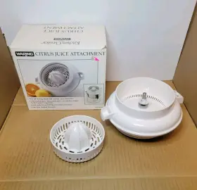 Pca45 Waring 040072230455 Citrus Juice Attachment For Acme Fits Pje And Pjc Juicers In Box
