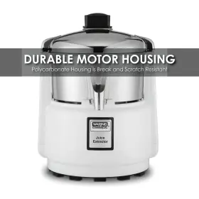 6001c Waring 040072940040 Commercial Heavy Duty Juice Extractor 3600 Rpm 120v 5-15 Phase Plug #2