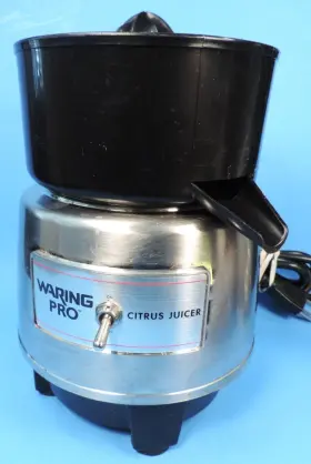 11jc52 Waring Pro Citrus Juicer Brushed Chrome