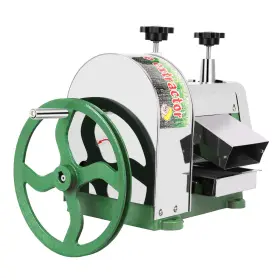 Warrenau 718174111278 Manual Sugar Cane Juicer Machine Stainless Steel Press 110lb/h