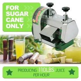 Warrenau 718174181769 Manual Commercial Sugarcane Juicer Extractor Sugar Cane Juice Press Mill Machine