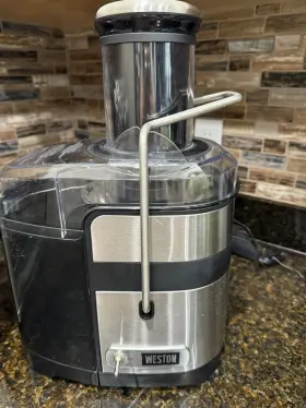1100w Weston 67902 Super Chute Centrifugal Juicer Electric Juice Extractor Bpa