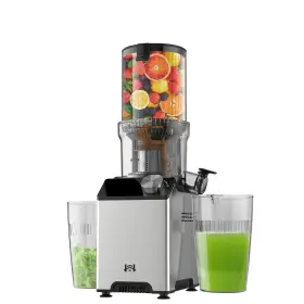 Whuto 810205682273 Cold Press Juicer Wide Feed Chute Machines Stainless Steel Slow Mast